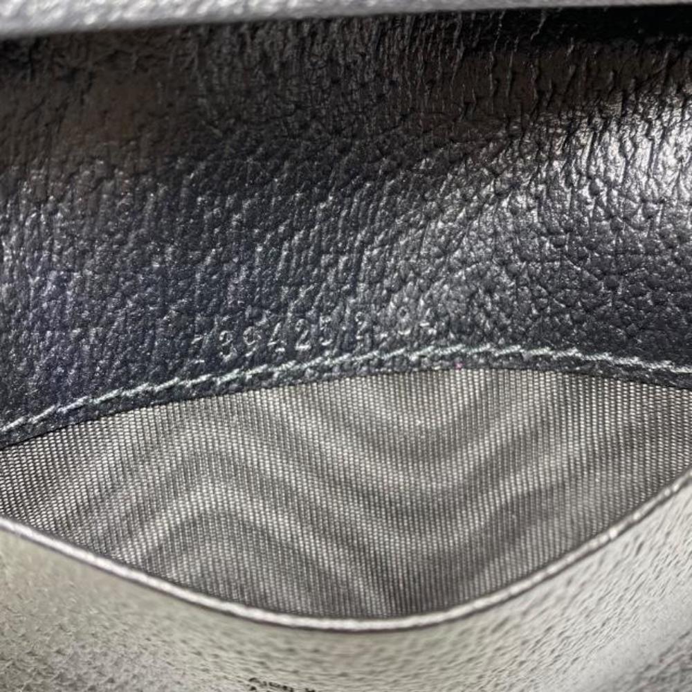 Gucci Interlocking Card Case Black - image 8
